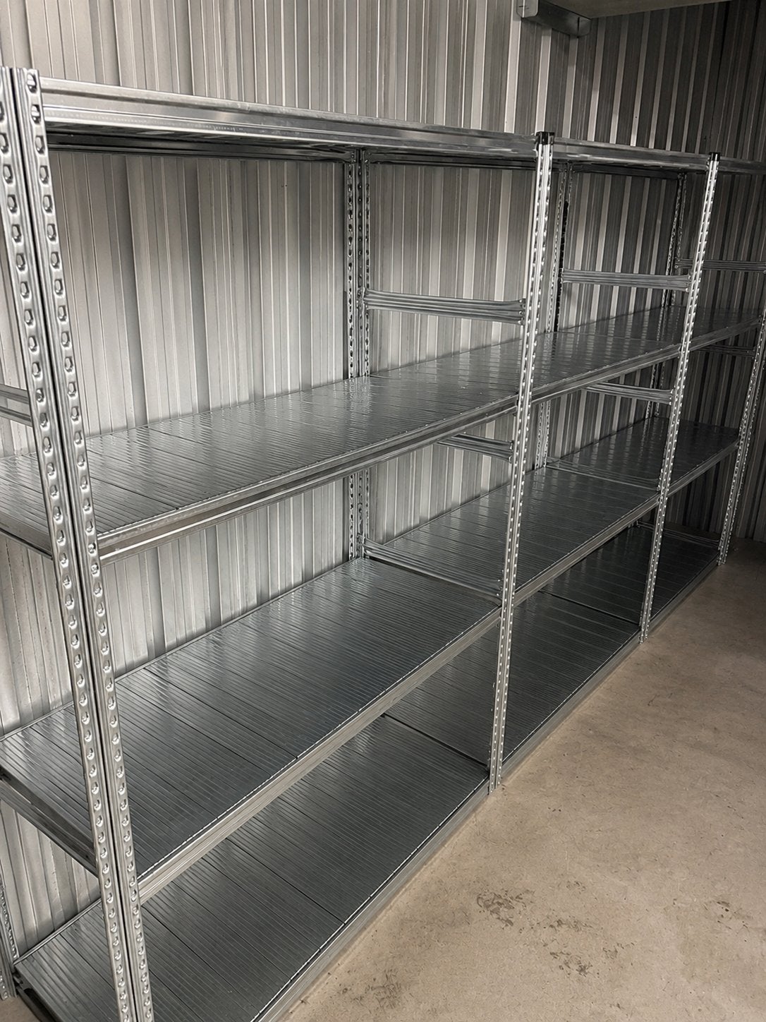 Heavy-duty Kruizinga shelving - 3 bays - 457  60  197 cm, Ophalen, Zo goed als nieuw