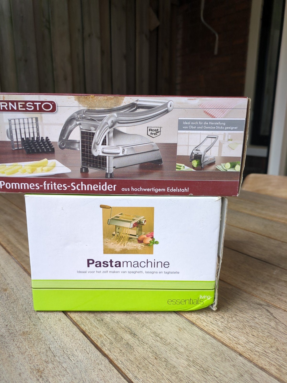 Friet- en Pastamachine Set - Nieuw in Doos, Witgoed en Apparatuur, Ophalen, Nieuw
