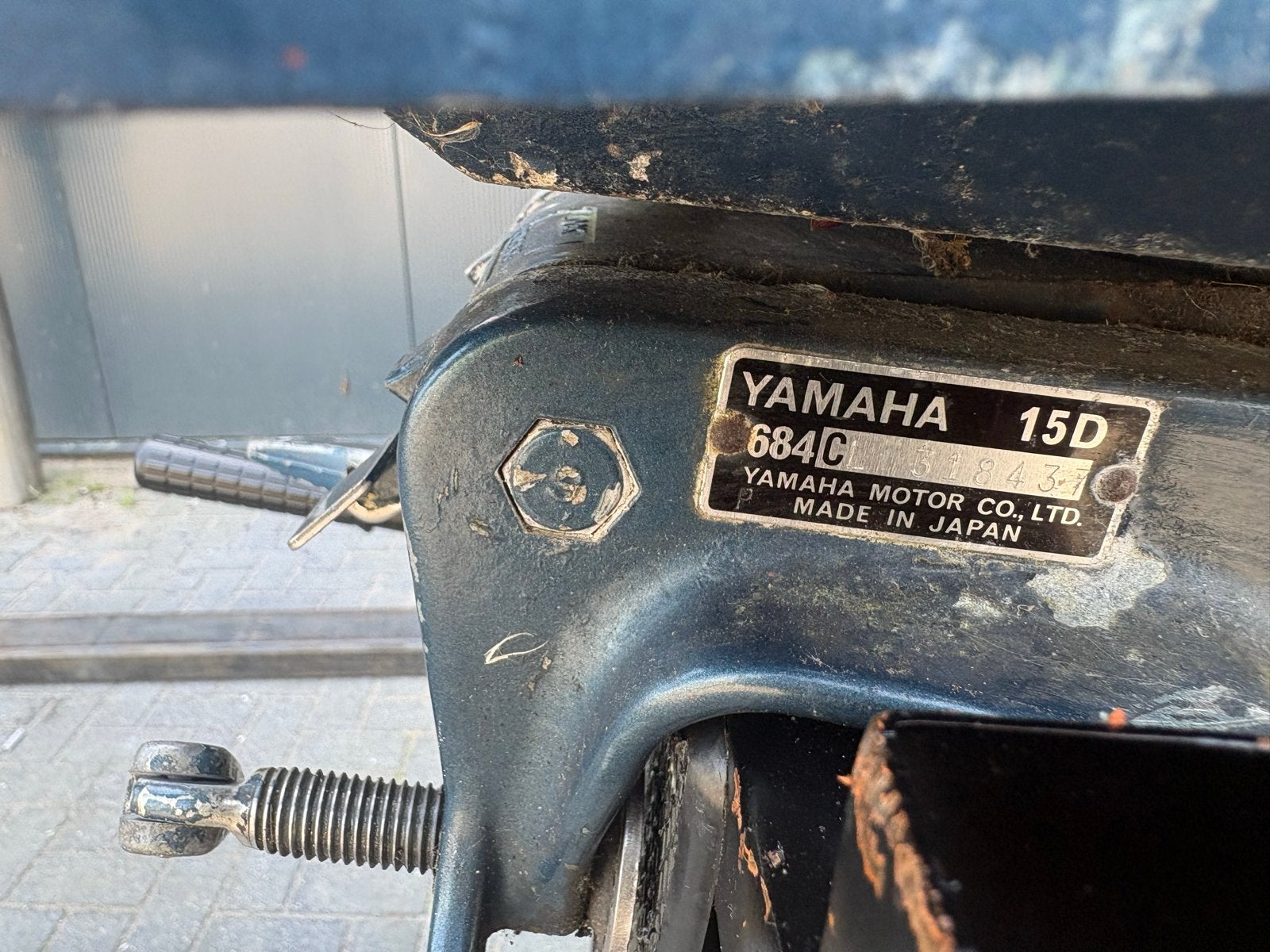 Yamaha 15D Buitenboordmotor - 15 PK, 10 tot 30 pk, Gebruikt, Ophalen of Verzenden, Buitenboordmotor