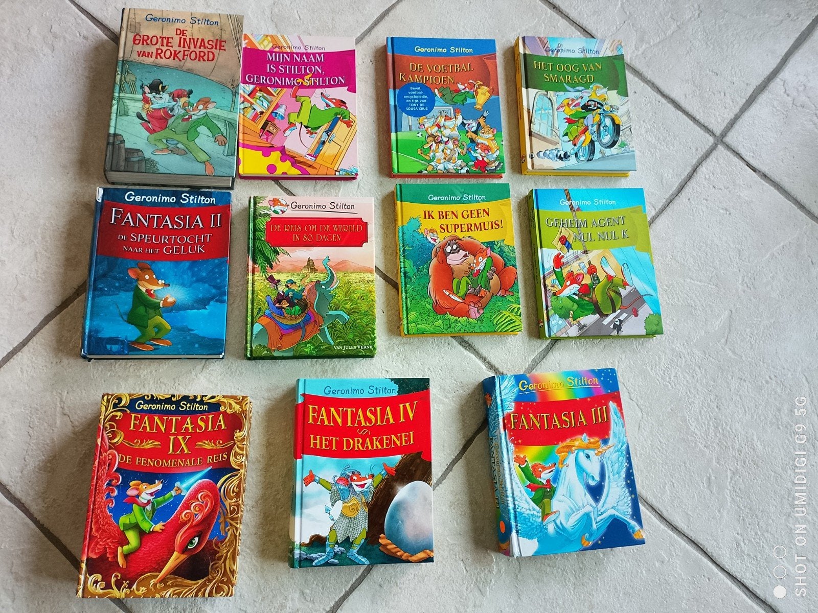 Een collectie van Geronimo Stilton Fantasia boeken, Boeken, Ophalen, Gelezen