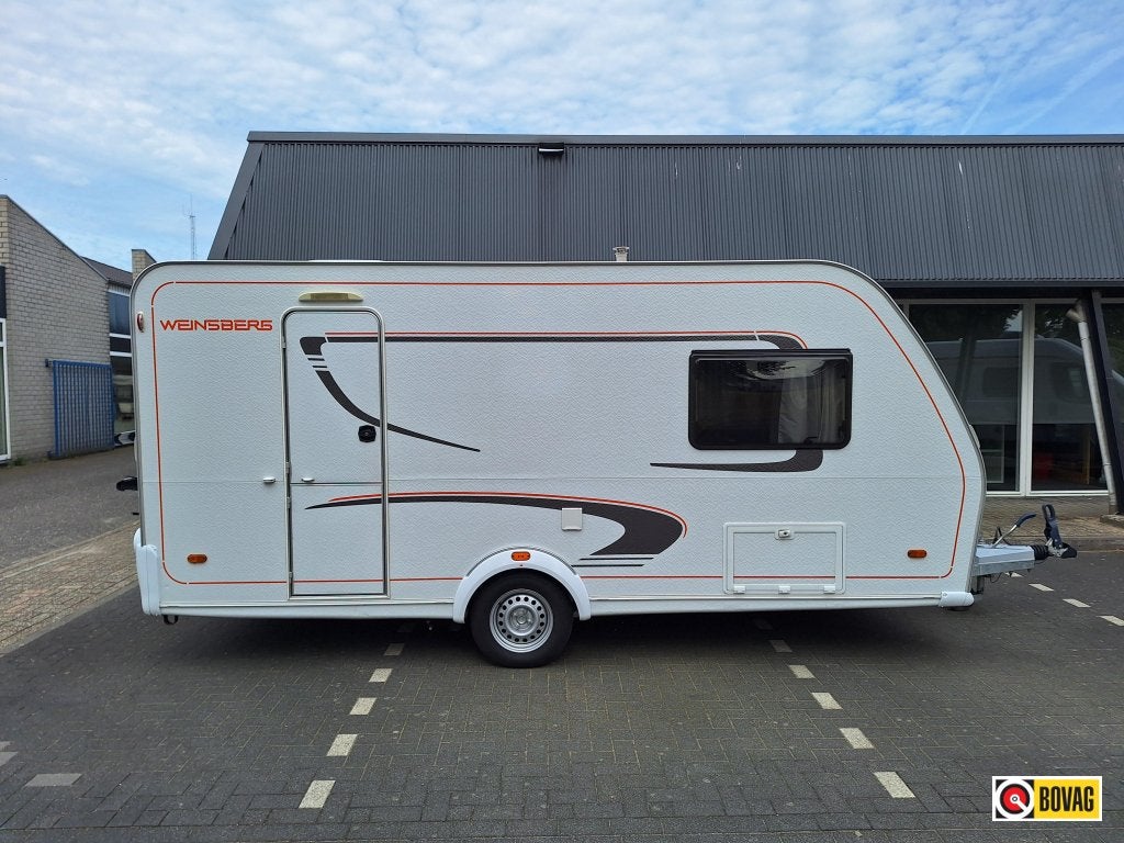 Weinsberg CaraOne 420 QD MOVER EN VOORTENT, Caravans en Kamperen, Caravans, Overige merken, Bedrijf, 750 - 1000 kg, 4 tot 5 meter