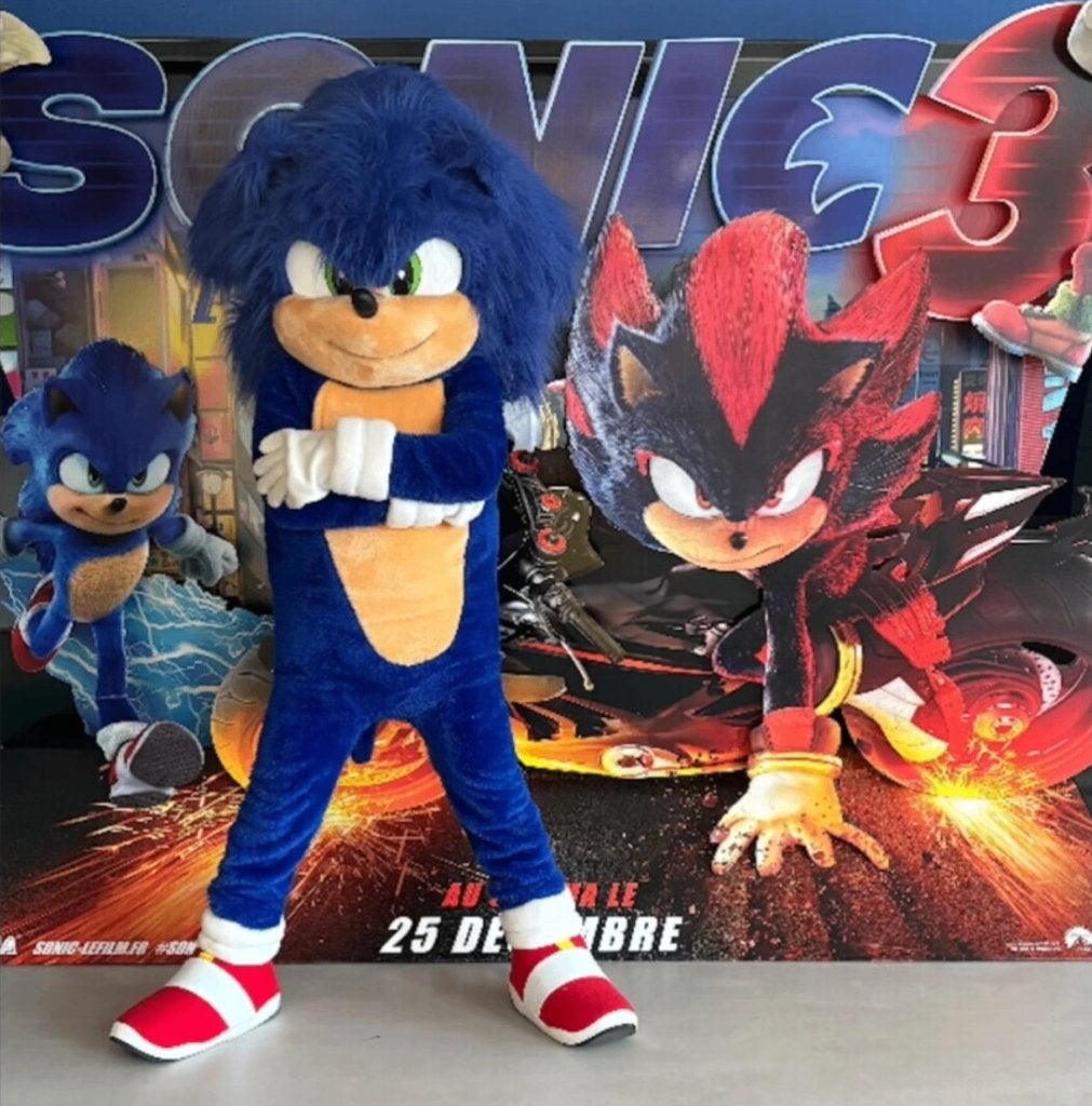 Sonic the Hedgehog – Premium Mascotte inhuren, Ophalen of Verzenden