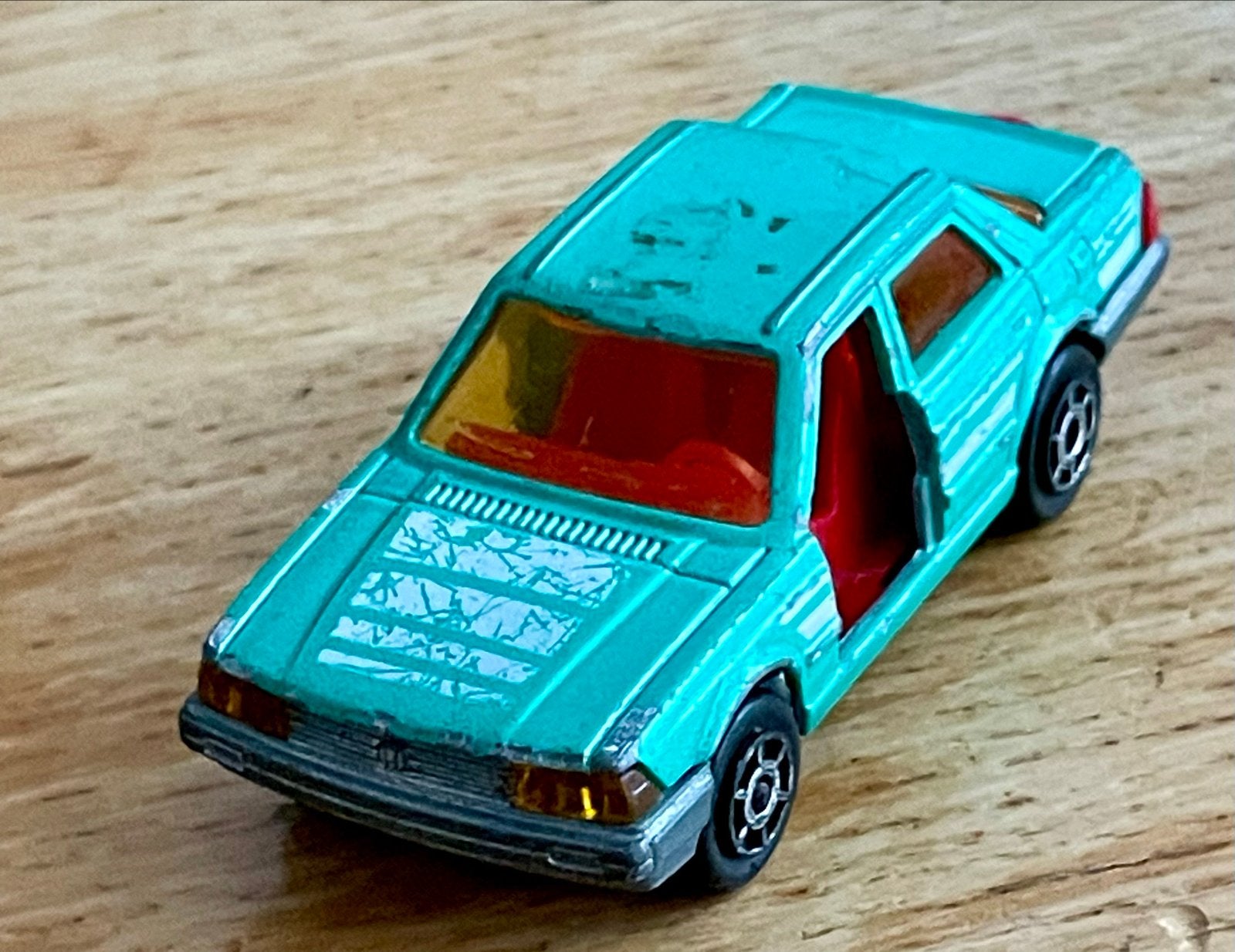 Vintage Majorette Honda Accord (No. 219) 1:59 Groen, Ophalen of Verzenden, Gebruikt