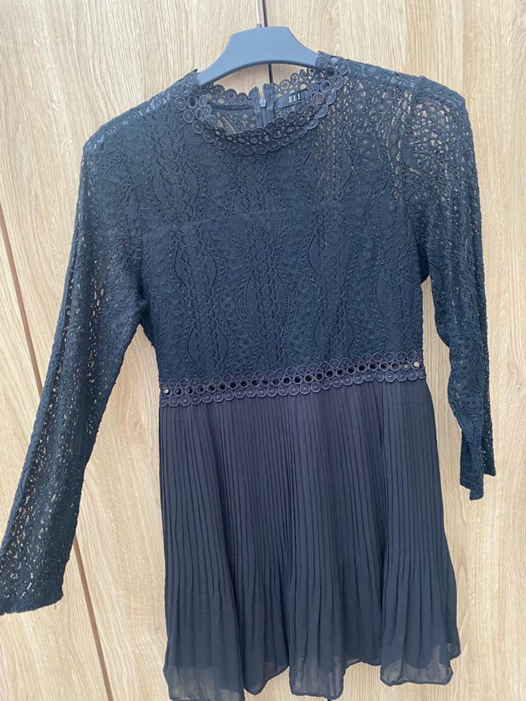 NIEUW Elissa mt L zwarte gothic jurk, Kleding | Dames, Jurken, Ophalen, Zwart, Nieuw, Maat 36 (S)
