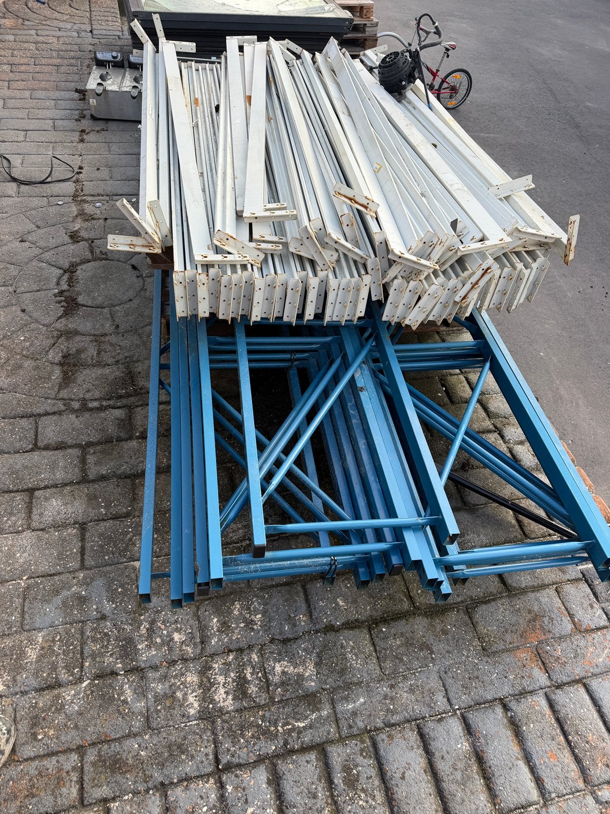 Bosal banden stelling 15m, Ophalen