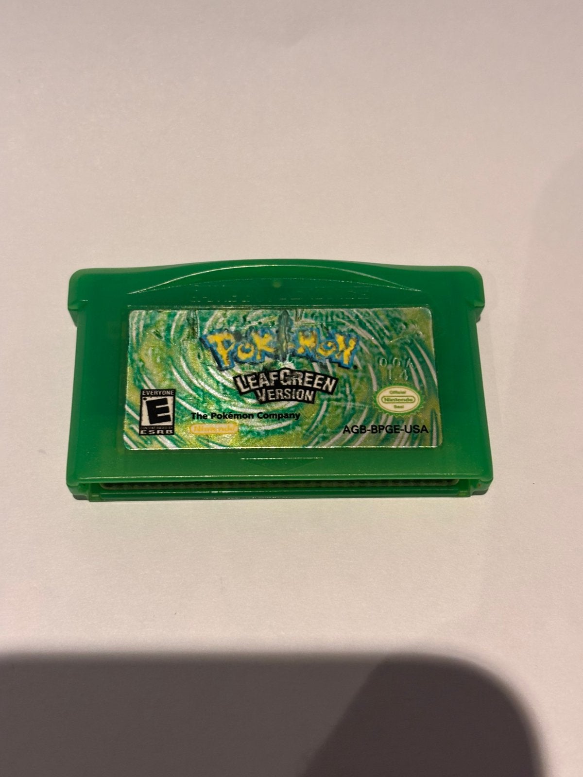 GBA: Pokemon Leaf Green Version, Spelcomputers en Games, Games | Nintendo Game Boy, 1 speler, Zo goed als nieuw, Vanaf 3 jaar