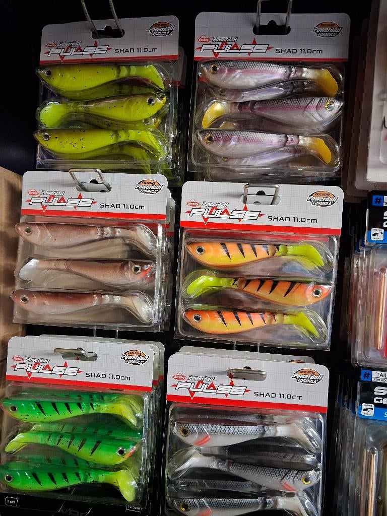 Berkley Pulse Shad 11cm (3-pack)...in diverse kleuren