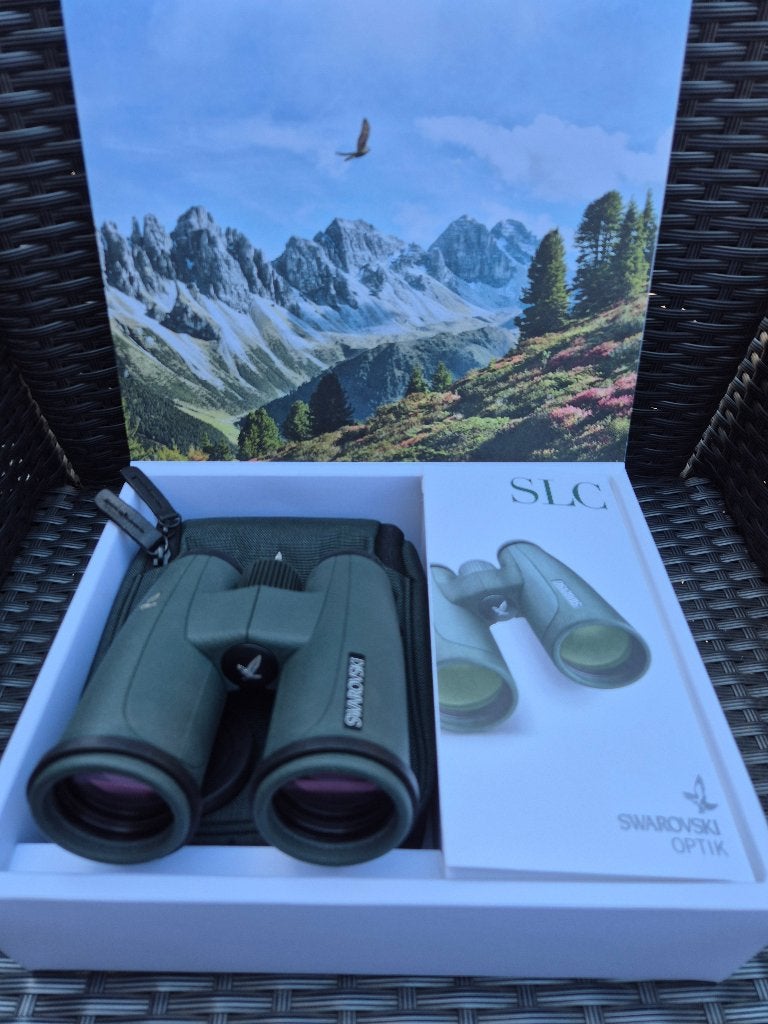 Swarovski SLC 10x42 – Absolute nieuwstaat, Dakkant (recht), Ophalen of Verzenden, Zo goed als nieuw, 8 tot 12x