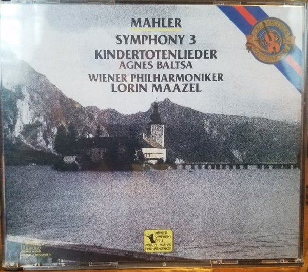 mahler symphony no. 3 kindertotenlieber 2 cd, Cd's en Dvd's, Cd's | Klassiek, Verzenden, Modernisme tot heden, Zo goed als nieuw