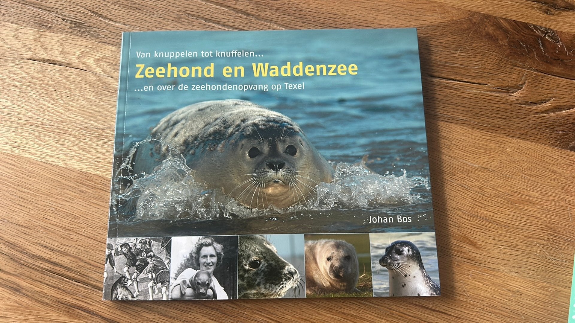 Jan Bos - Zeehond en waddenzee, Jan Bos, Ophalen of Verzenden, Zo goed als nieuw, Nederlands