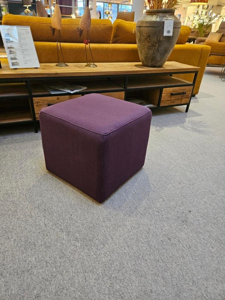 Kubus hocker 45x45x45, Huis en Inrichting, Banken | Voetenbanken en Poefen, Ophalen, Minder dan 50 cm, Vierkant, Minder dan 50 cm