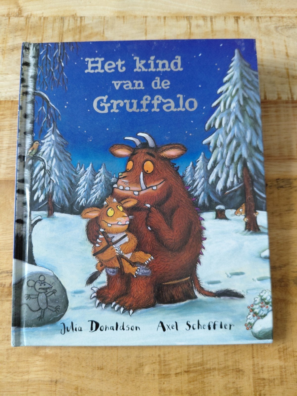 Het kind van de Gruffalo - Julia Donaldson & Axel Scheffler, Julia Donaldson, Jongen of Meisje, Ophalen of Verzenden, Zo goed als nieuw