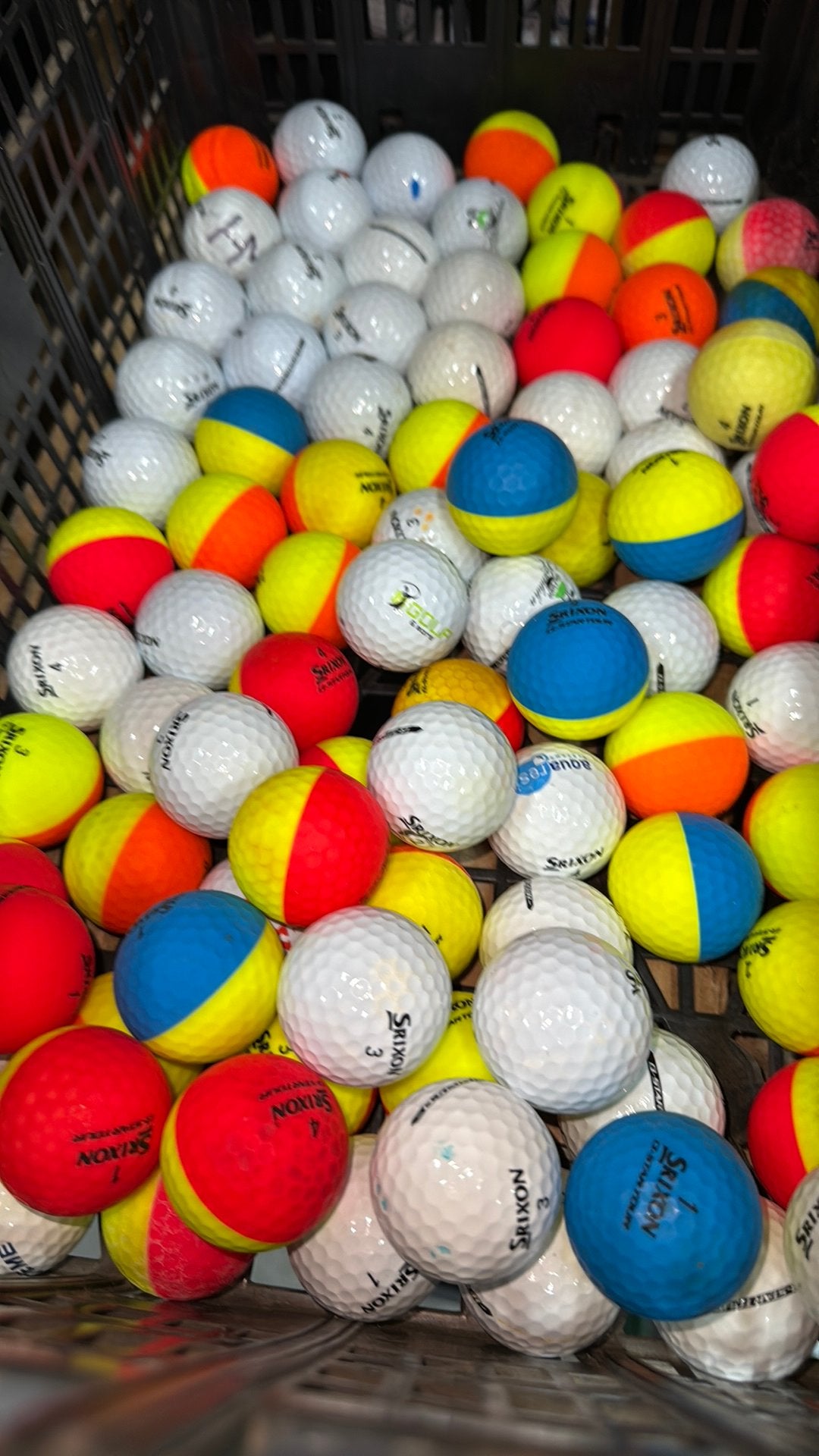 Srixon q star golfballen AAAA kwaliteit 50 stuks, Ophalen of Verzenden, Zo goed als nieuw, Bal(len)