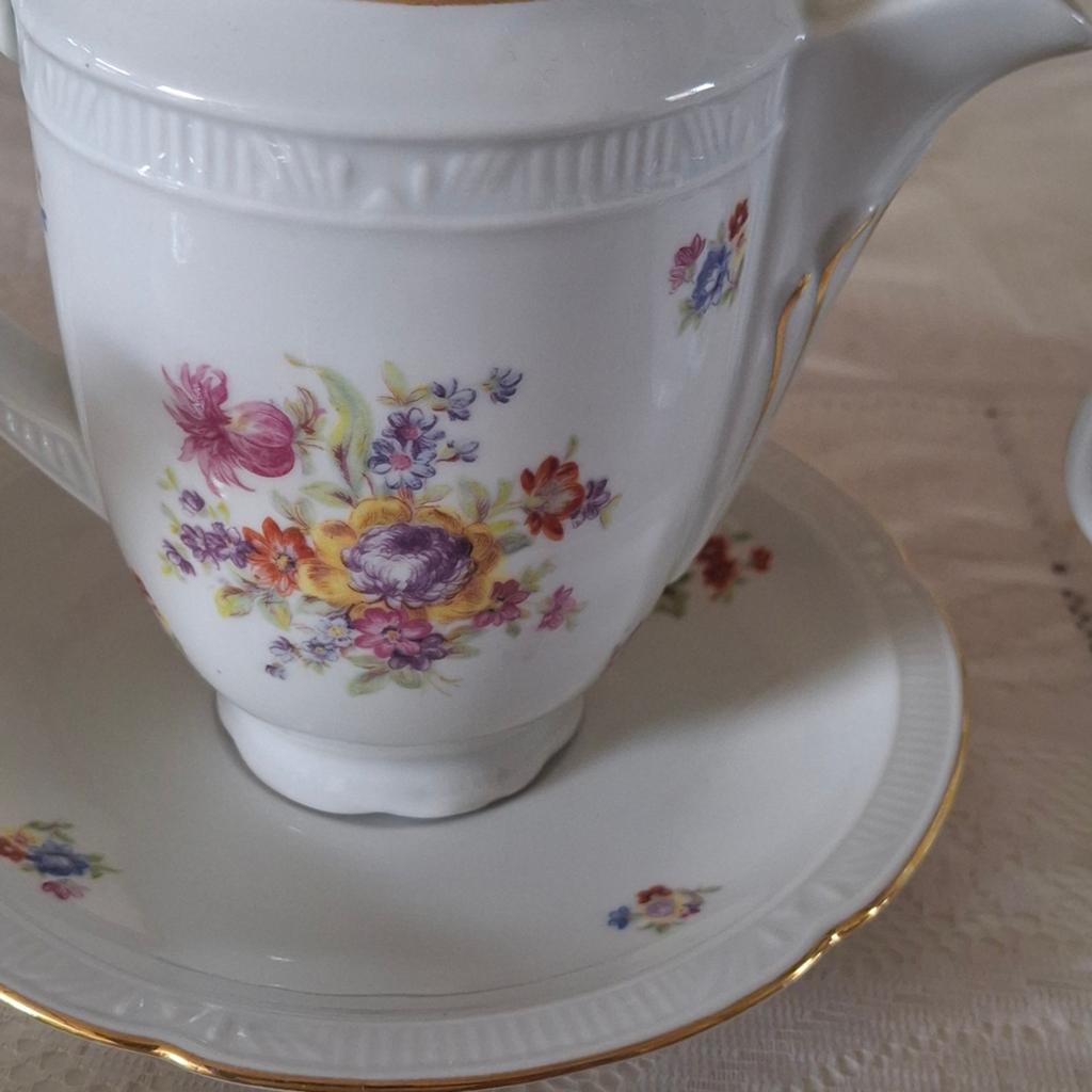 Vintage Pools Servies Made in Poland - Chodziez & Wawel, Antiek en Kunst, Ophalen of Verzenden