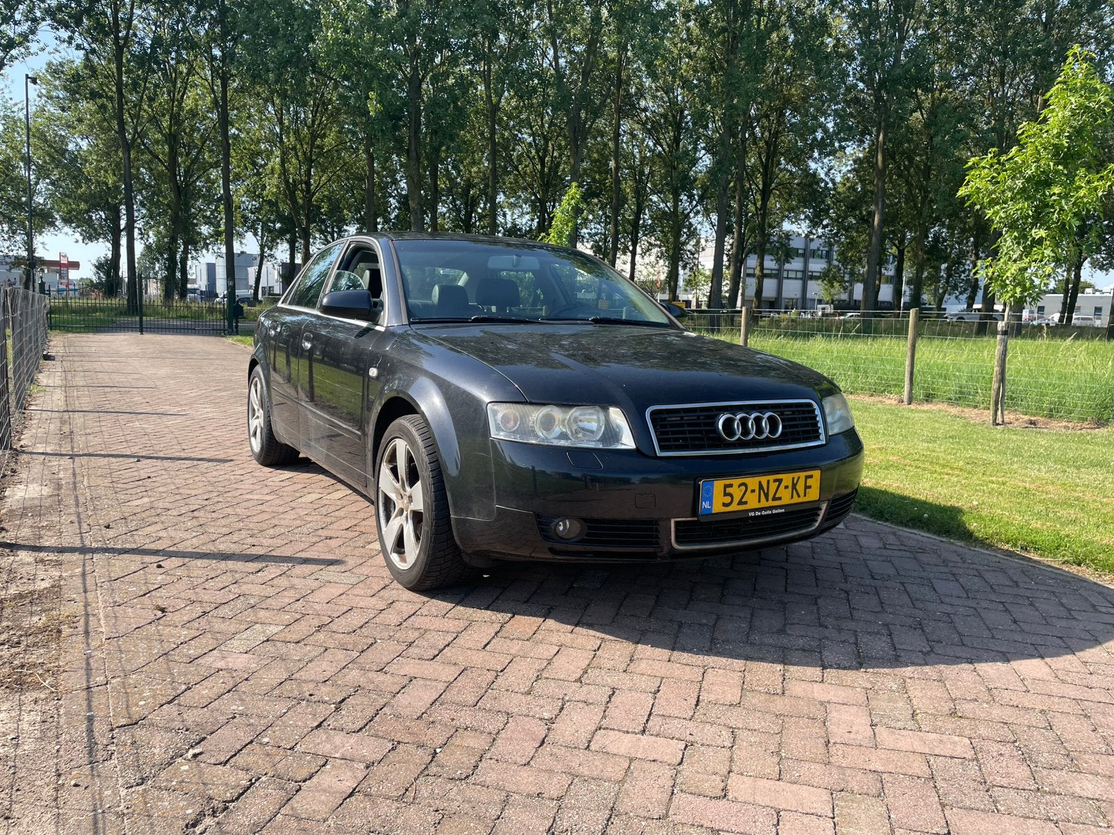 Audi A4 2.4 V6 125KW AUT 2004 Zwart, Automaat, Zwart, A4, Zwart