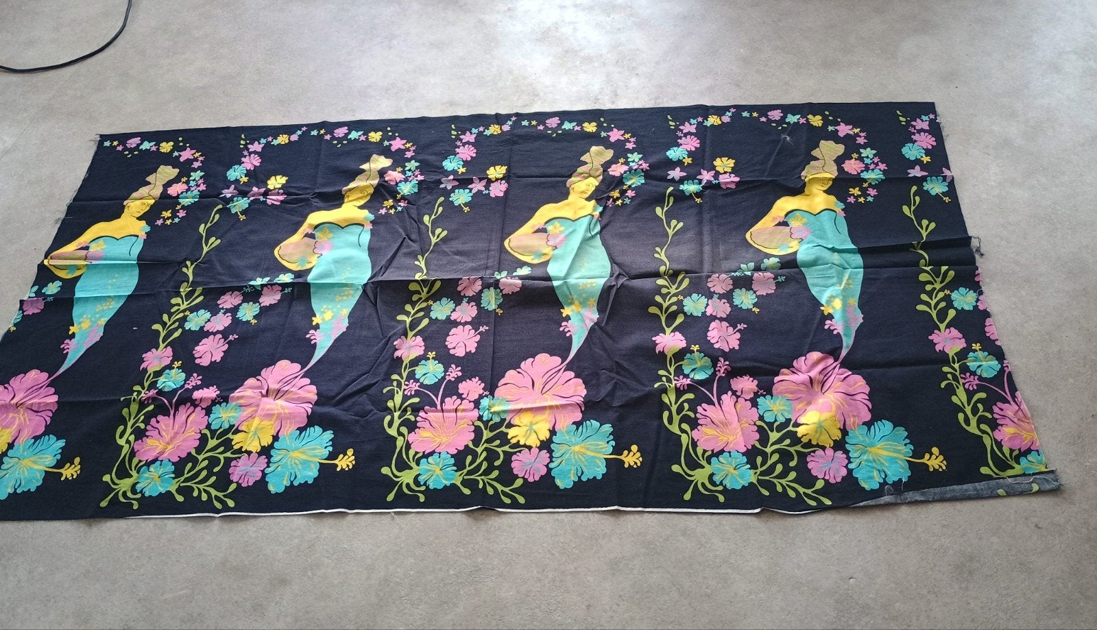 Mooie lap stof Zuid Afrika katoen, 120 cm of meer, Nieuw, Ophalen of Verzenden, Katoen