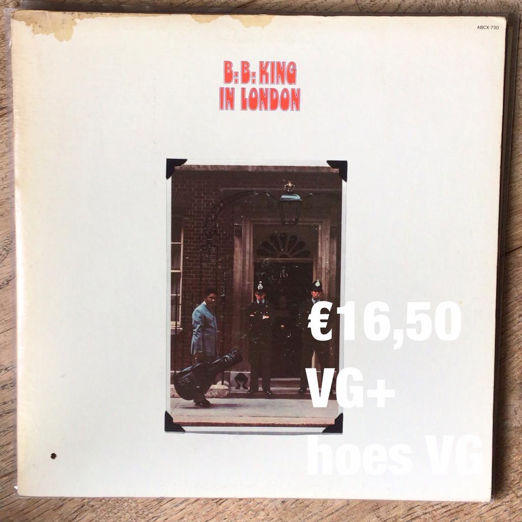 B.B. King- in London, Cd's en Dvd's, Vinyl | Jazz en Blues, Ophalen, 1960 tot 1980, Gebruikt, Overige formaten