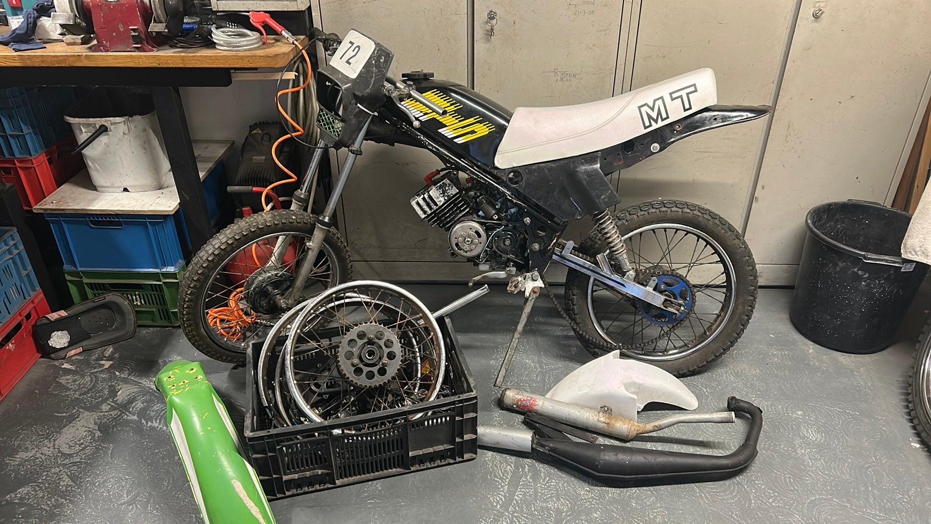 Honda mt 5 8 project, Ophalen, Zo goed als nieuw, Honda