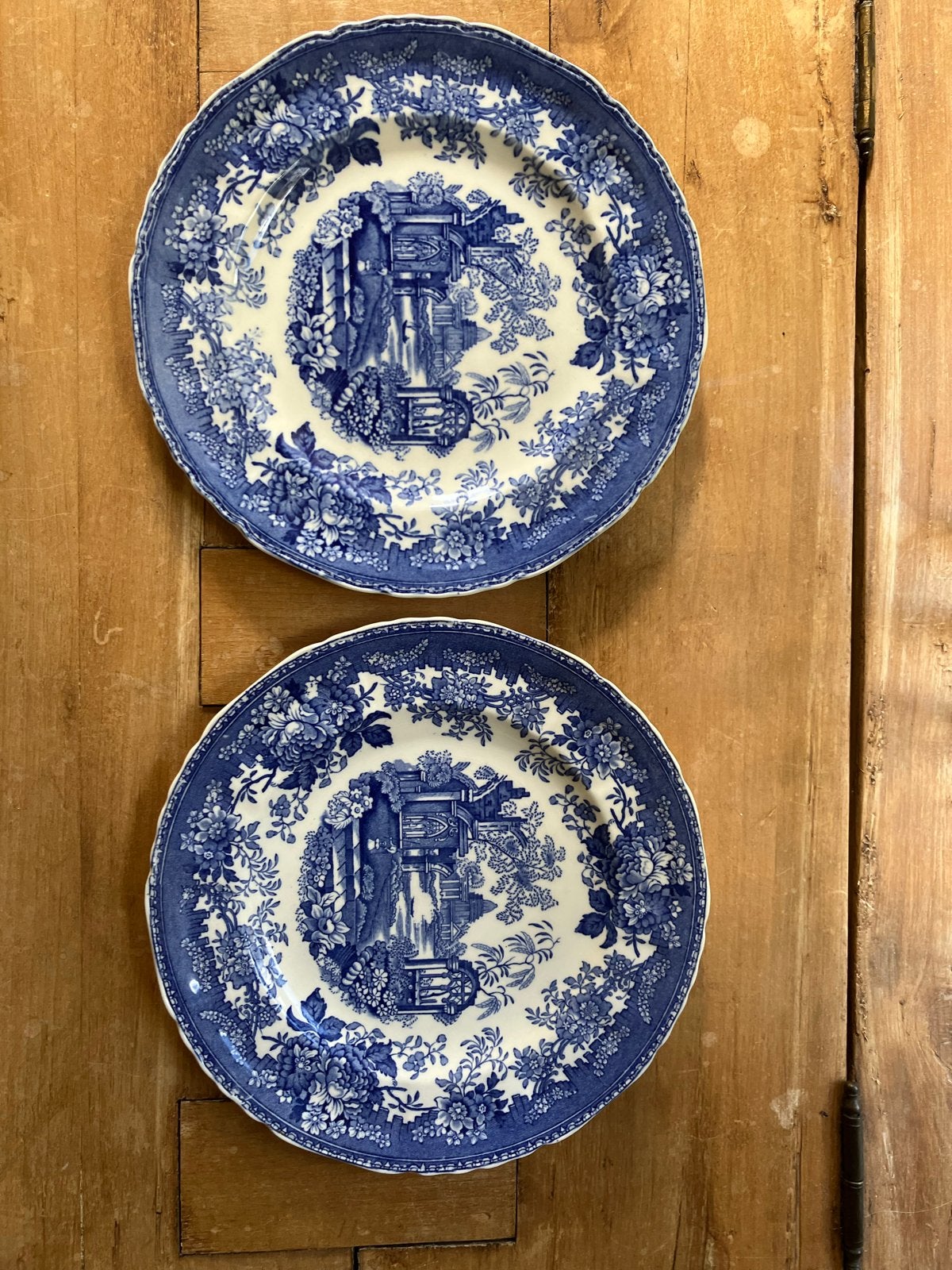 Mason's Ironstone "Paynsley" ontbijtborden en schoteltje, Antiek en Kunst, Ophalen of Verzenden
