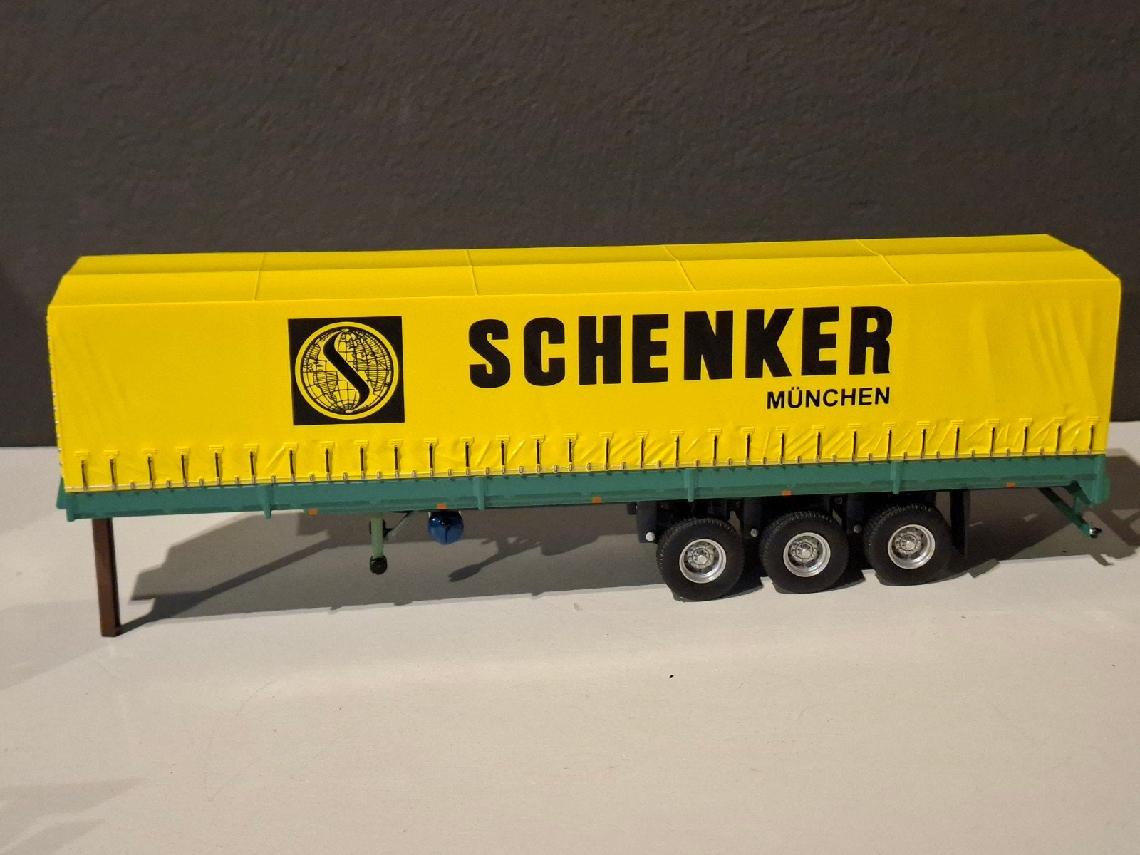 Tekno Schenker huif classic, Hobby en Vrije tijd, Modelauto's | 1:50, Ophalen of Verzenden, Gebruikt, Bus of Vrachtwagen, Tekno