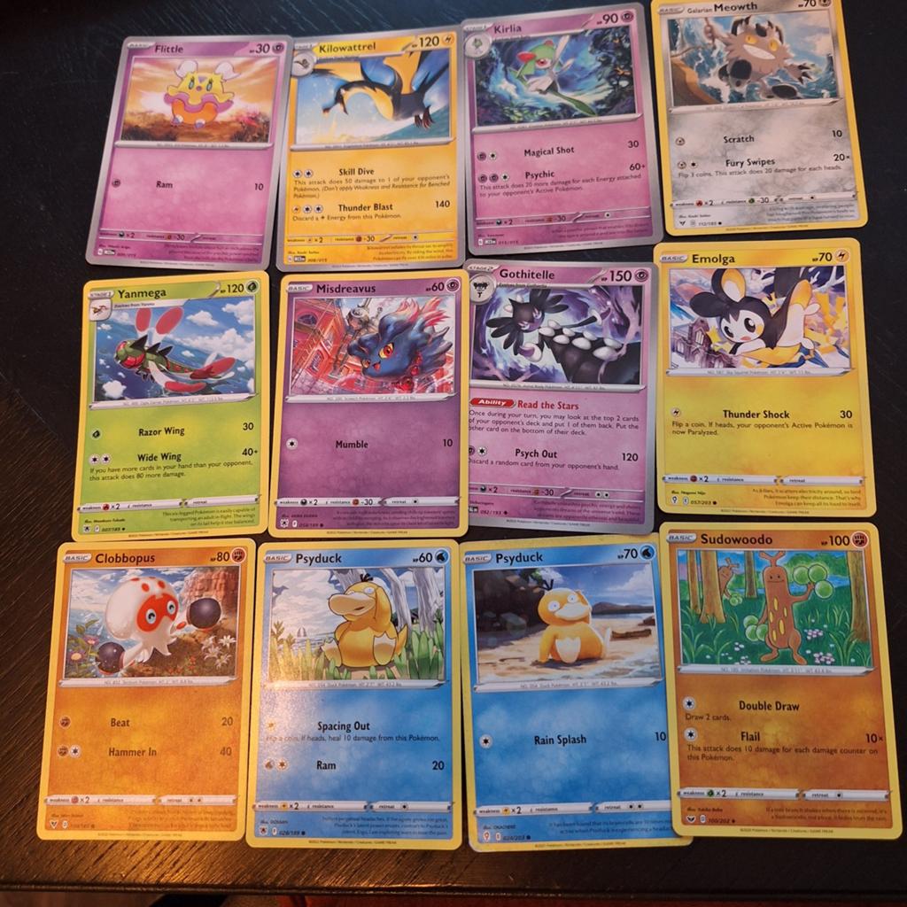 Pokémon kaarten - Diverse selectie, Ophalen, Gebruikt, Meerdere kaarten