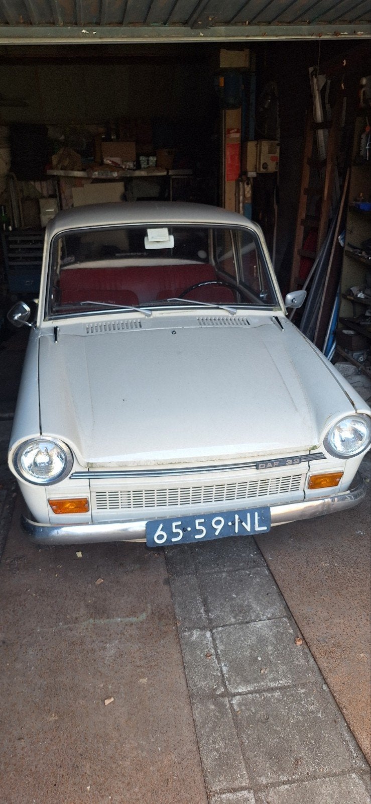 DAF 33 0.7 Comfort AUT 1970 Beige, Auto's, Overige Auto's, Particulier, Benzine, Hatchback, Automaat, Origineel Nederlands, Beige