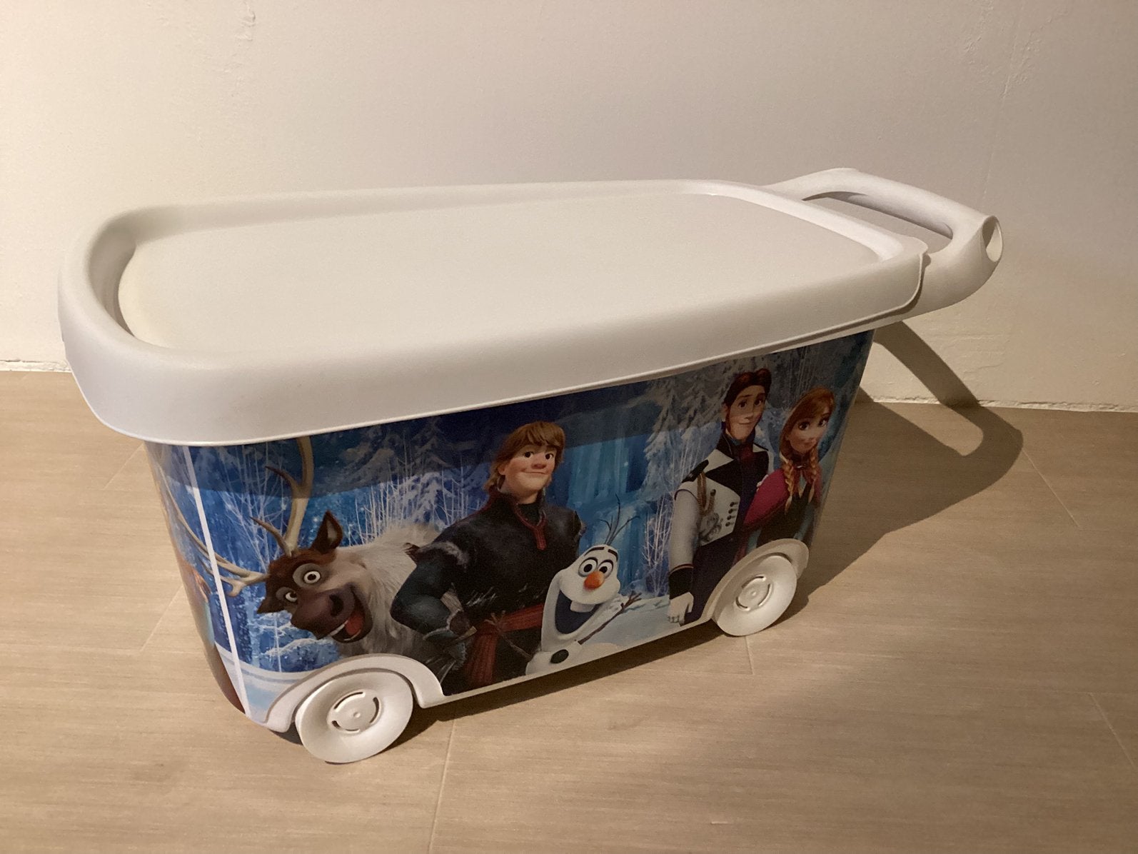 Disney Frozen Opberbox Groot,Zie Foto’s.   ((Ophalen)), Ophalen, Overige figuren, Zo goed als nieuw