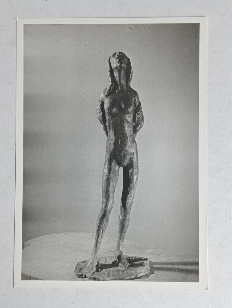 Persfoto jaren 70/80 Staand maakt 'Indiaan', Antiek en Kunst, Ophalen of Verzenden