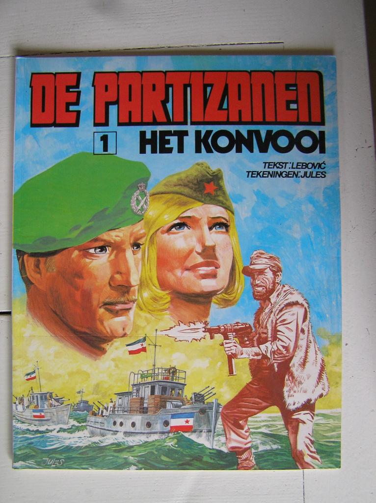 De Partizanen. 2. Het geheime document + De krijgsgevangene., Meerdere stripboeken, Ophalen of Verzenden, Gelezen