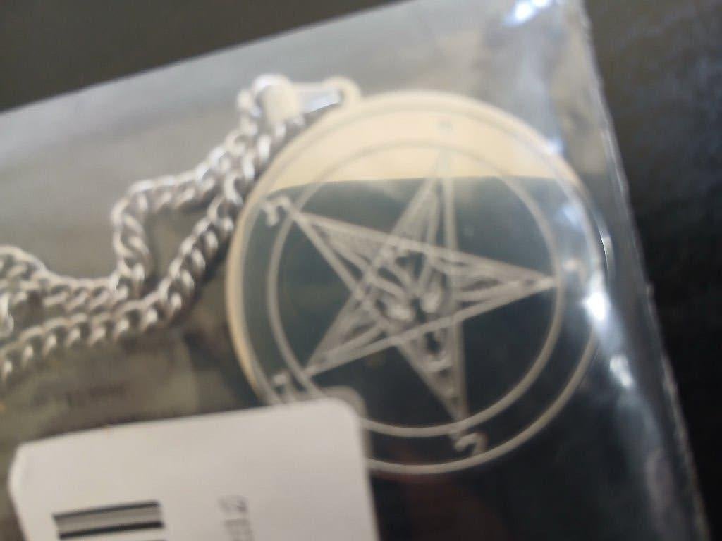 baphomet (leviathan) hanger aan ketting., Ophalen, Overige materialen, Nieuw, Kruis of Symbool