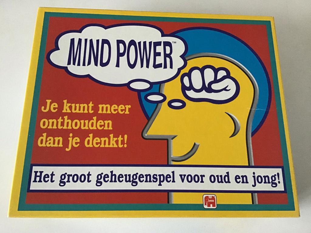 Mind Power: Het grote geheugenspel voor oud en jong!, Drie of vier spelers, Ophalen of Verzenden, Gebruikt