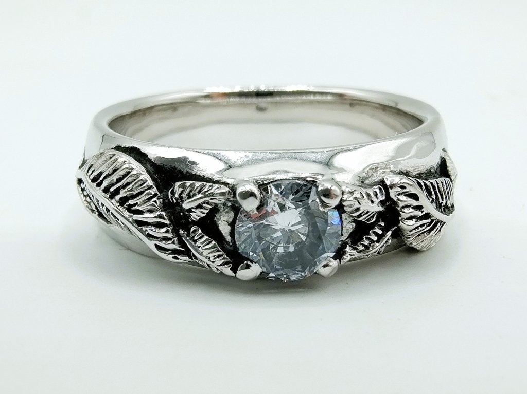 Zilveren ring, Galadriel, Nenya, Lord of the rings, 21.5 mm, Gebruikt, Verzenden, Heer, Zilverwebsite.nl