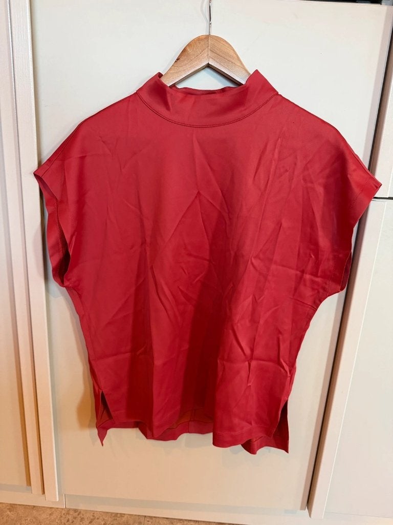KYRA blouse wijnrood maat 38 nieuw met label, Kleding | Dames, Verzenden, Nieuw, Maat 38/40 (M), Rood
