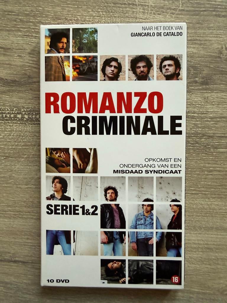 Romanzo Criminale Serie 1 & 2 - 10 DVD Boxset, Maffia en Misdaad, Gebruikt, Vanaf 16 jaar, Boxset