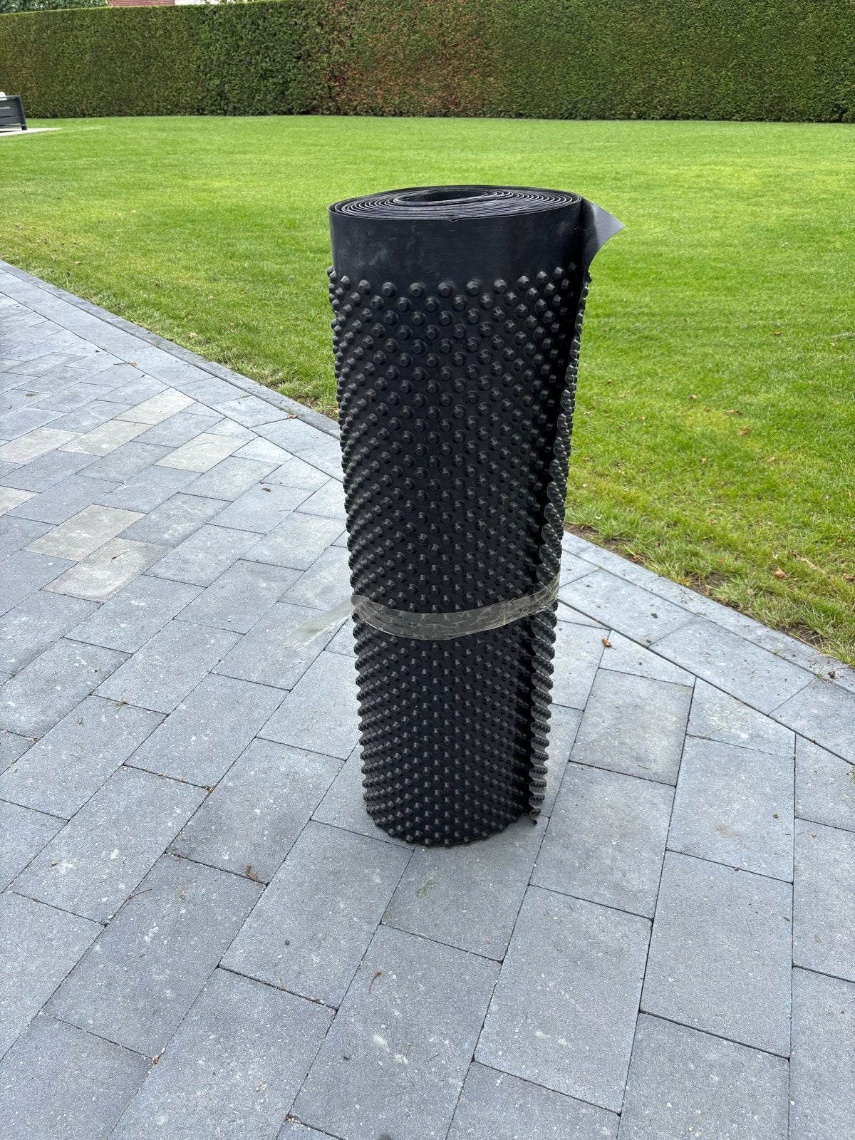 Nieuwe rol Noppenfolie / Fundering bescherming, Overige materialen, Nieuw, 15 m² of meer, Muurisolatie