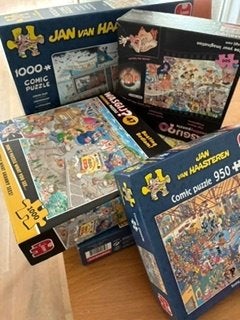 puzzles, Ophalen, 500 t/m 1500 stukjes, Zo goed als nieuw, Legpuzzel