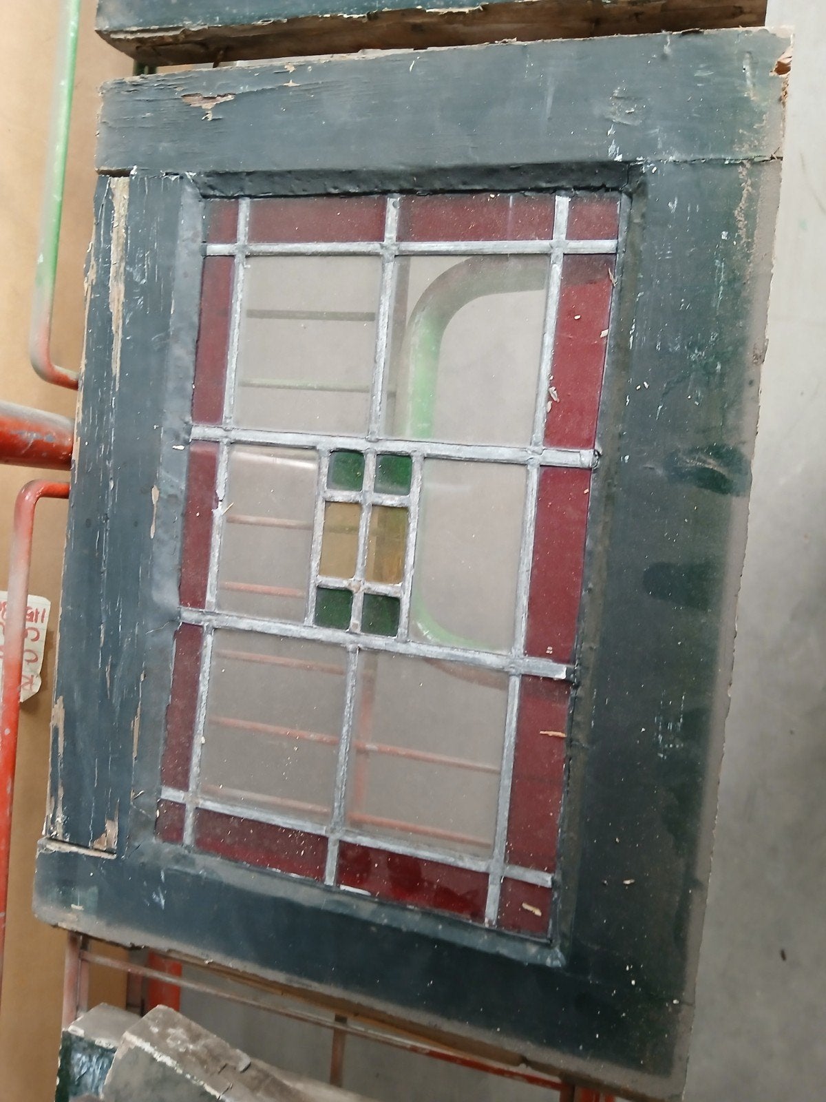 GLAS IN LOOD, Doe-het-zelf en Verbouw, Glas en Ramen, Ophalen, Vdb, Gebruikt, Minder dan 80 cm