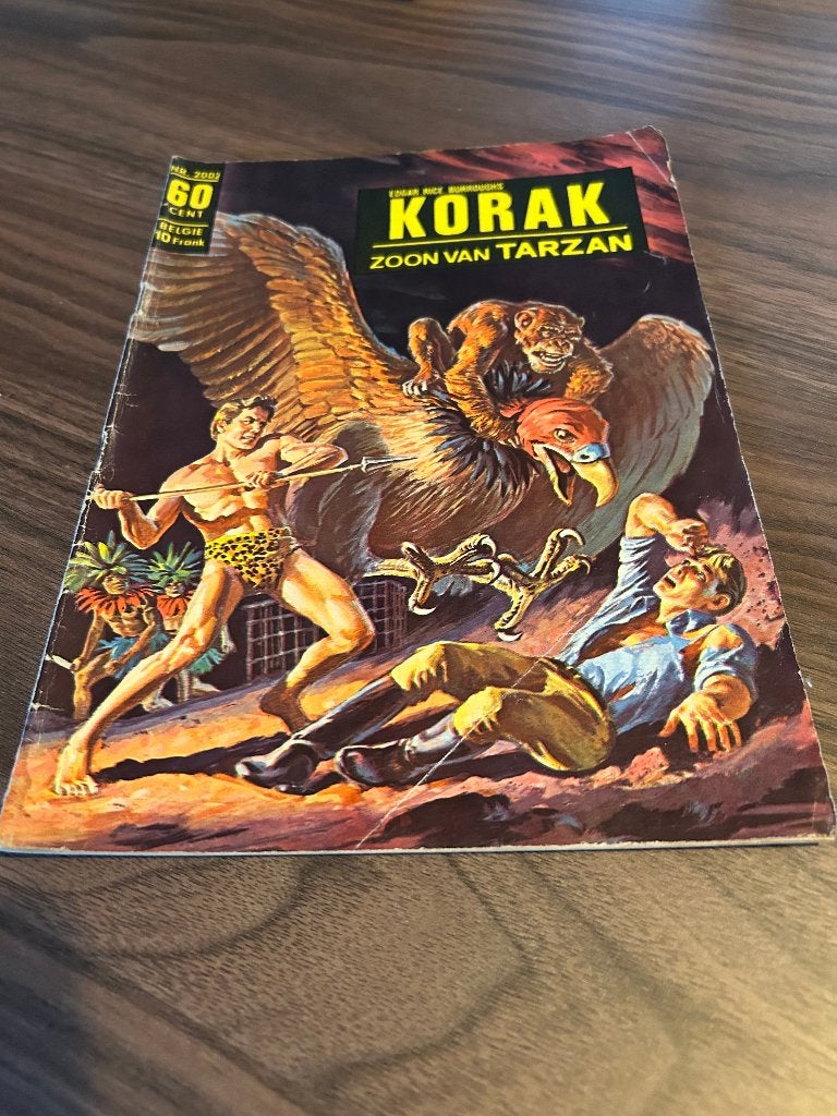 Korak Zoon van Tarzan, Eén stripboek, Ophalen of Verzenden, Gelezen