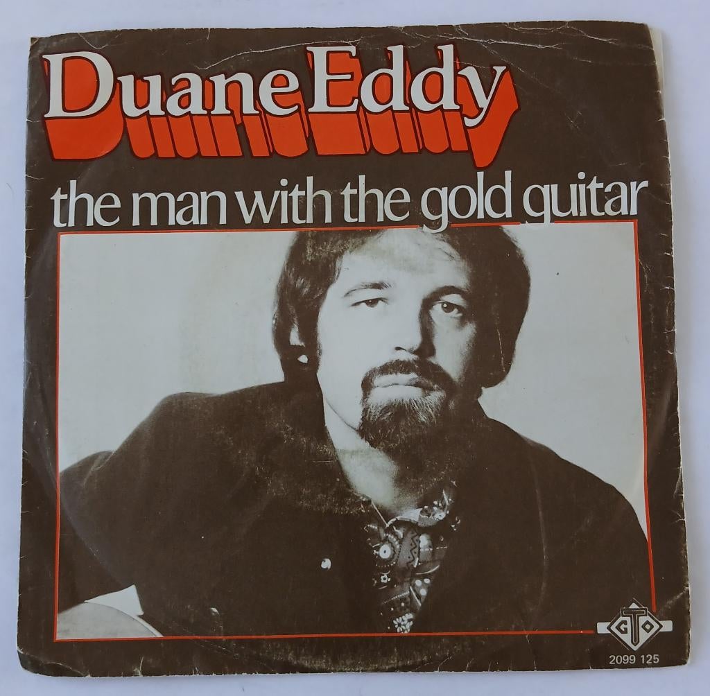 Duane Eddy - The man with the gold guitar, Cd's en Dvd's, Vinyl Singles, Ophalen of Verzenden, Gebruikt, Pop, Single
