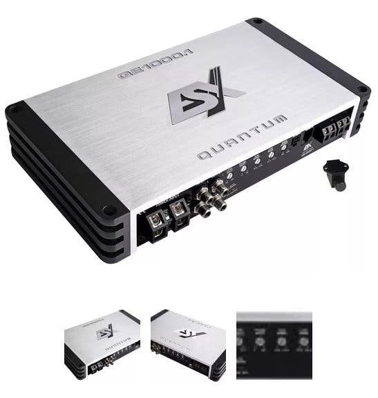 ESX QE1000.1 high end versterker 1000 watts RMS 1 ohms, Auto diversen, Niet ingevuld, Niet ingevuld, Nieuw, Ophalen of Verzenden