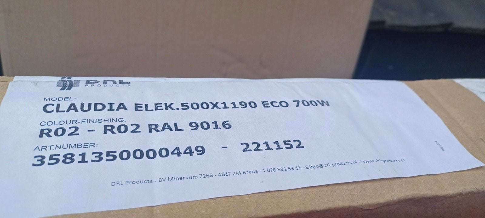 Design radiator, Ophalen, Radiator, Nieuw, Minder dan 60 cm