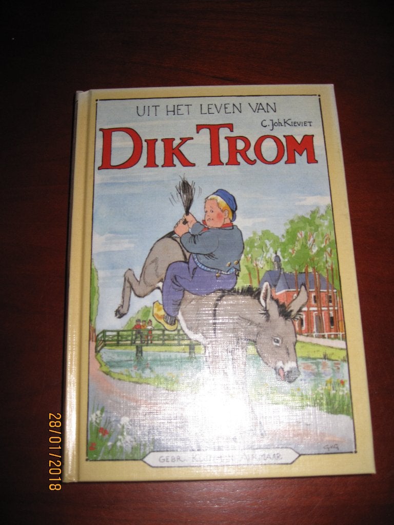 C. Joh. Kieviet - Uit het leven van Dik Trom, Ophalen of Verzenden, Zo goed als nieuw, C. Joh. Kieviet, Fictie algemeen
