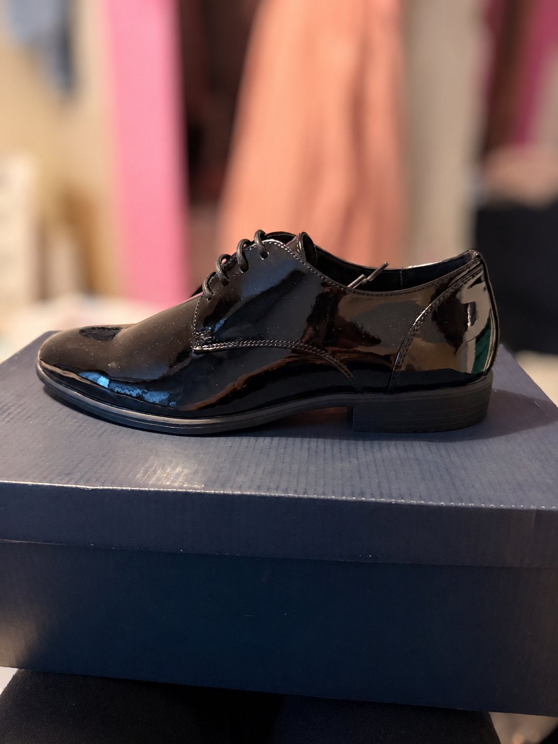 Pier One Nette Schoenen Zwart Lak Maat 40 - Nooit Gedragen, Ophalen of Verzenden, Nieuw, Zwart, Veterschoenen