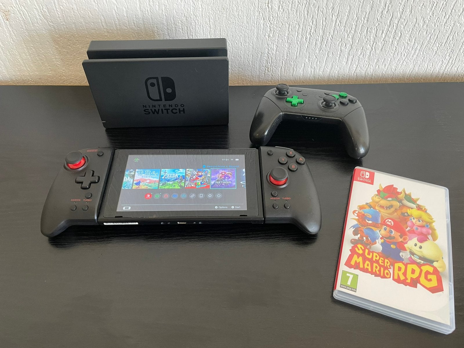Nintendo Switch, Ophalen, Met games, Met 2 controllers, Zo goed als nieuw