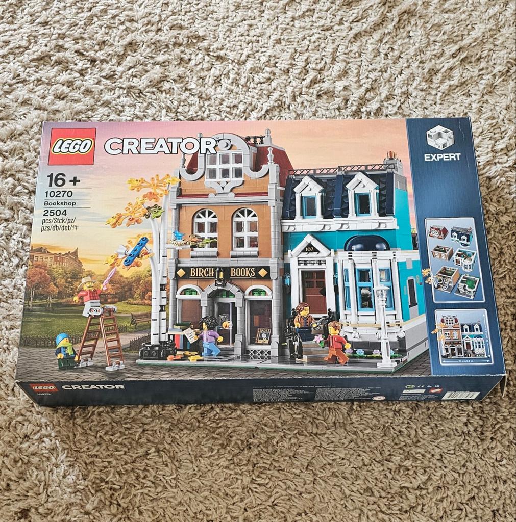 LEGO Creator Expert 10270 Boekhandel, Lego, Ophalen of Verzenden, Zo goed als nieuw, Compleet