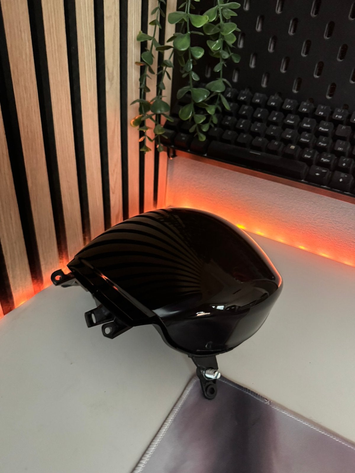 Zip tellerglas smoked, Gloed nieuw!!!, Ophalen of Verzenden, Zo goed als nieuw