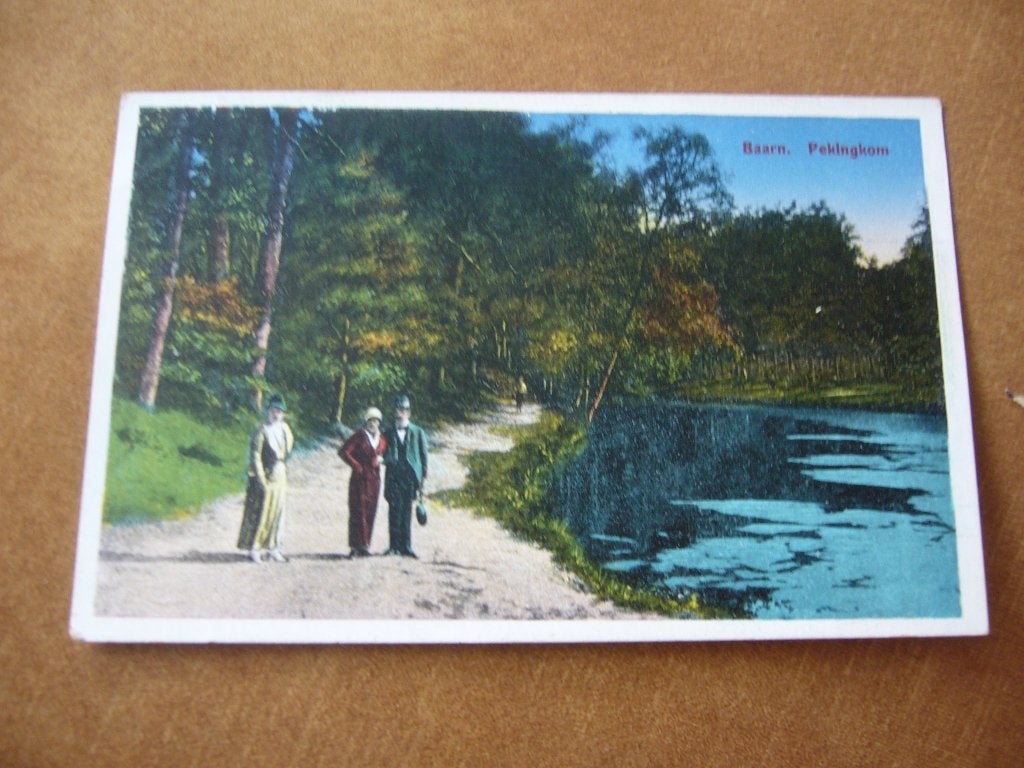BAARN  =  PEKINGKOM, Ophalen of Verzenden, 1920 tot 1940, Ongelopen, Utrecht