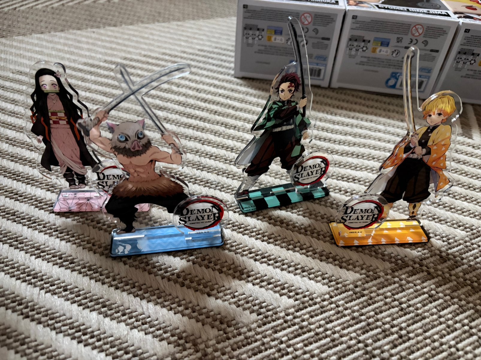 Demon slayer figures, Verzamelen, Ophalen of Verzenden, Zo goed als nieuw