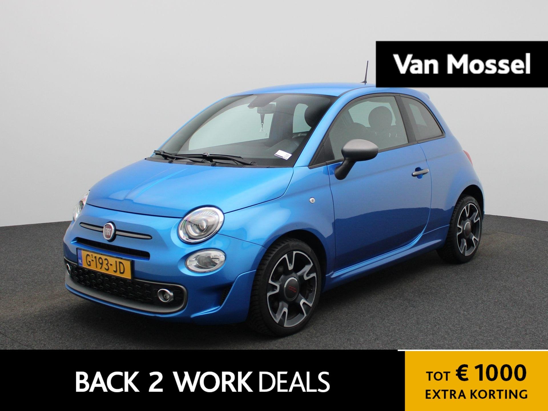 Fiat 500 0.9 TwinAir Turbo Sport | Apple Carplay / Android A, Voorwielaandrijving, 12 maanden, Gebruikt, Euro 6