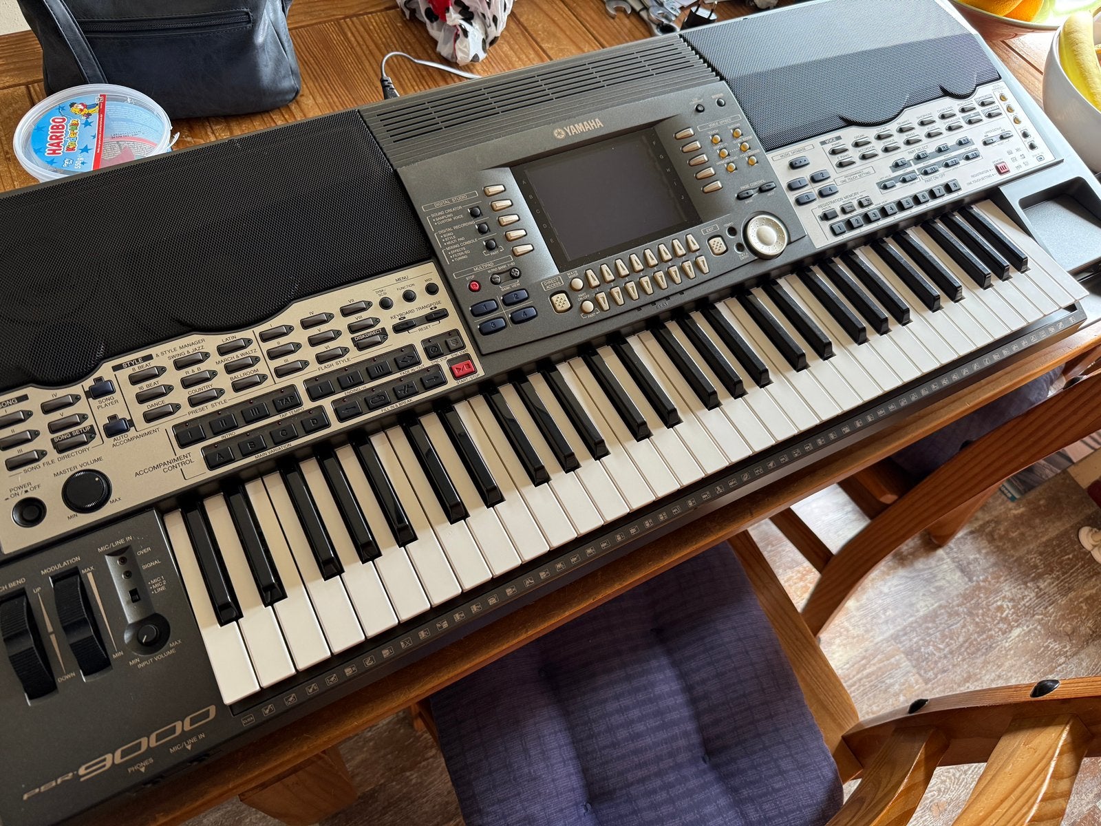 Yamaha psr 9000, Ophalen, Zo goed als nieuw, 61 toetsen, Yamaha